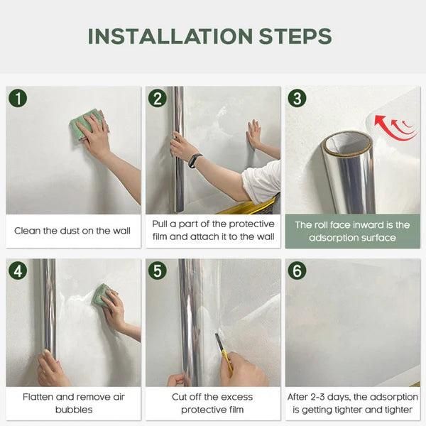 Self- Adhesive Transparent Electrostatic Wall Protection Film Buy 1 Get 1 Free